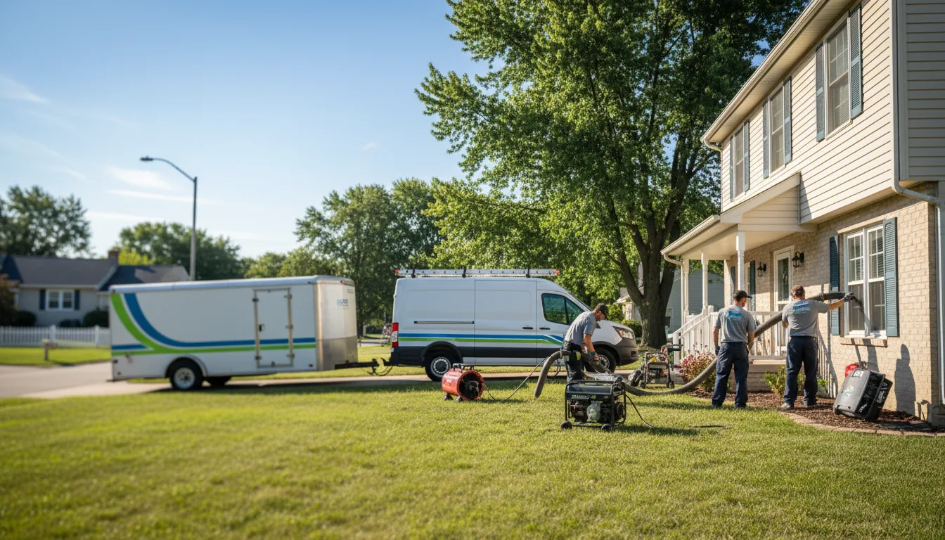 Flooded Basement Restoration And Cleanup With Repair in Bauxite, AR near me